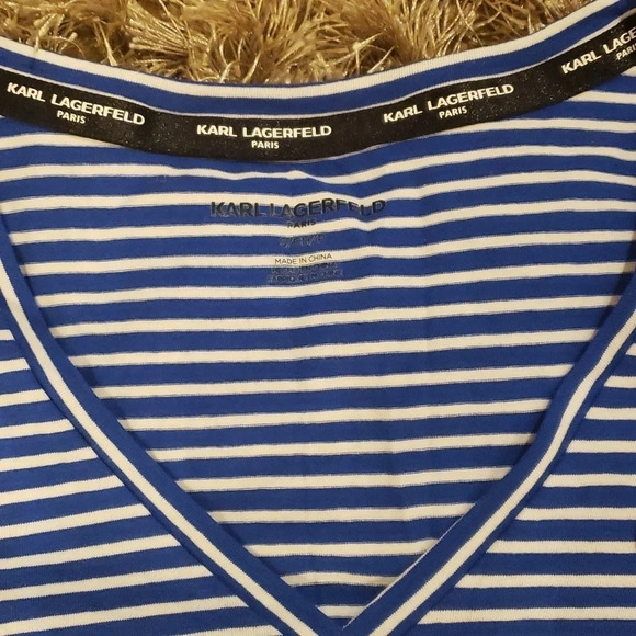 KARL Lagerfeld Paris blouse size S NWT - Picture 4 of 5